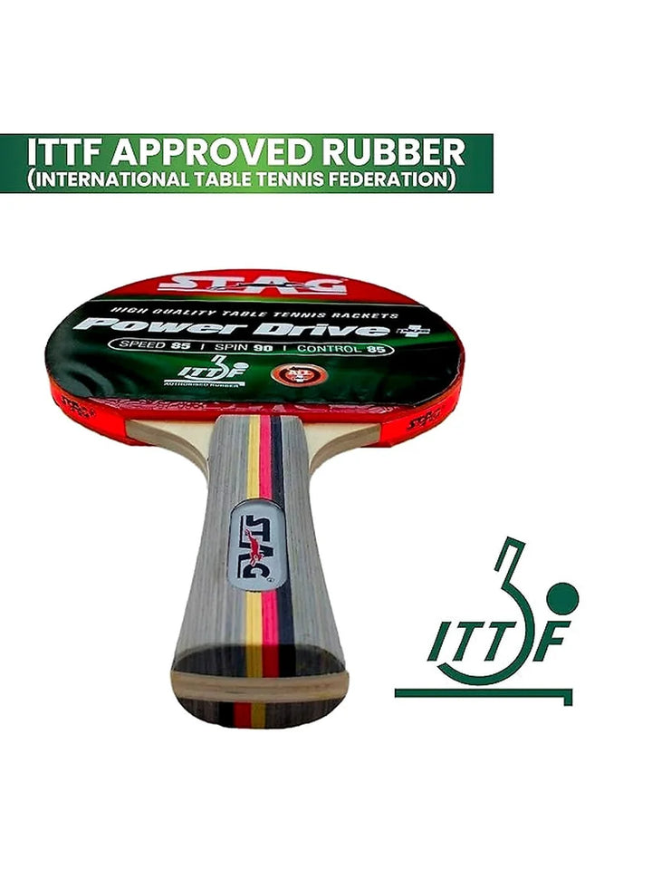 Stag Power Drive Plus Advanced Series Table Tennis Racket