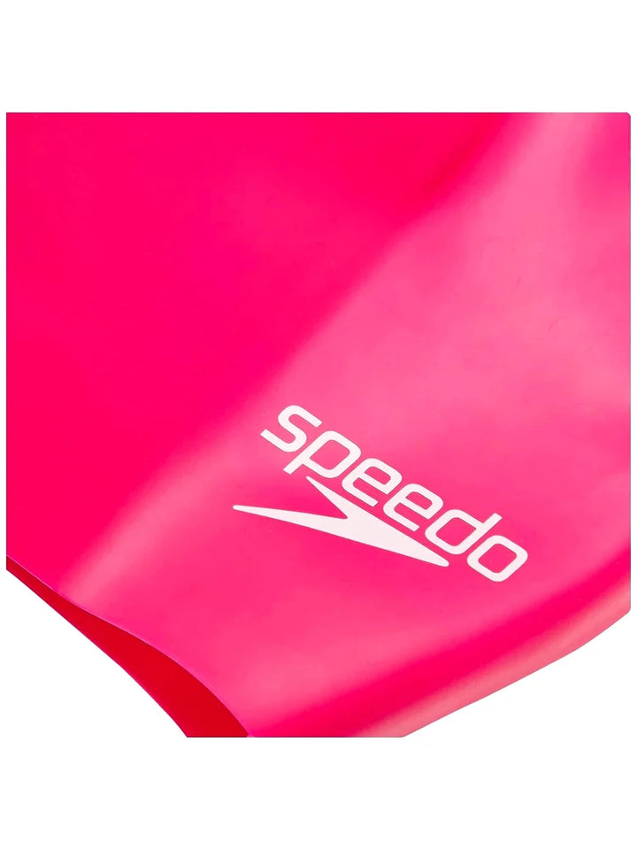 Speedo Plain Long Hair Swim Cap