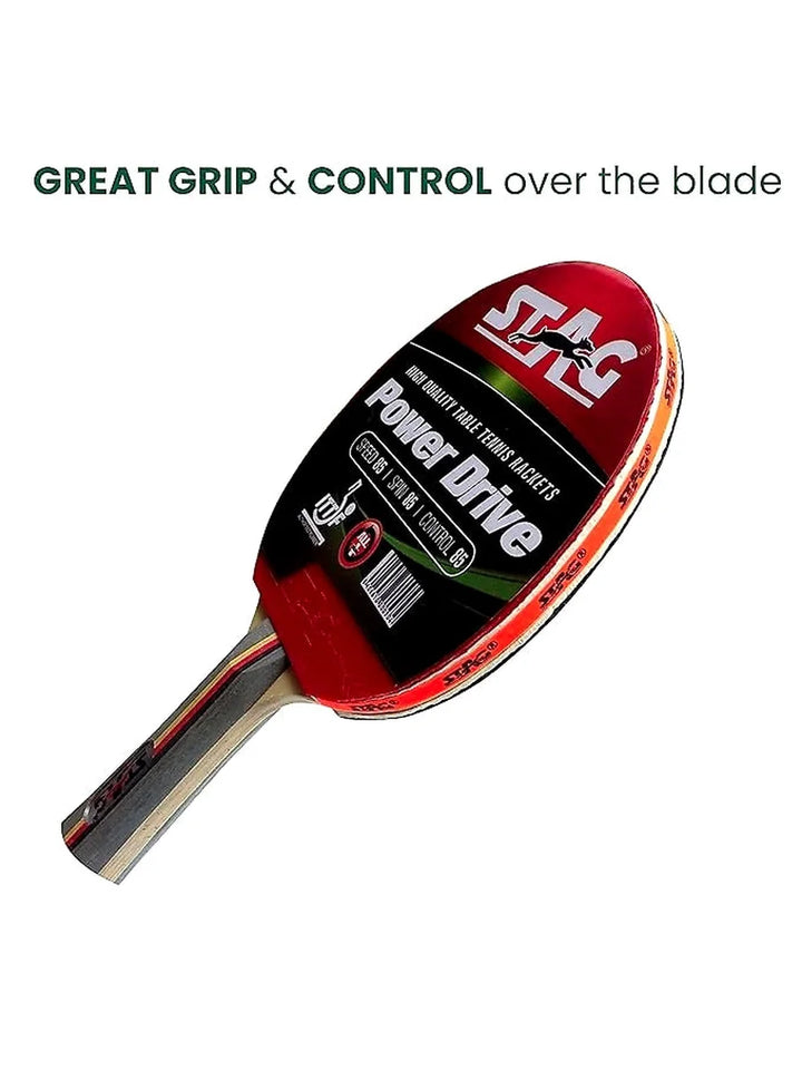 Stag Power Drive Plus Advanced Series Table Tennis Racket