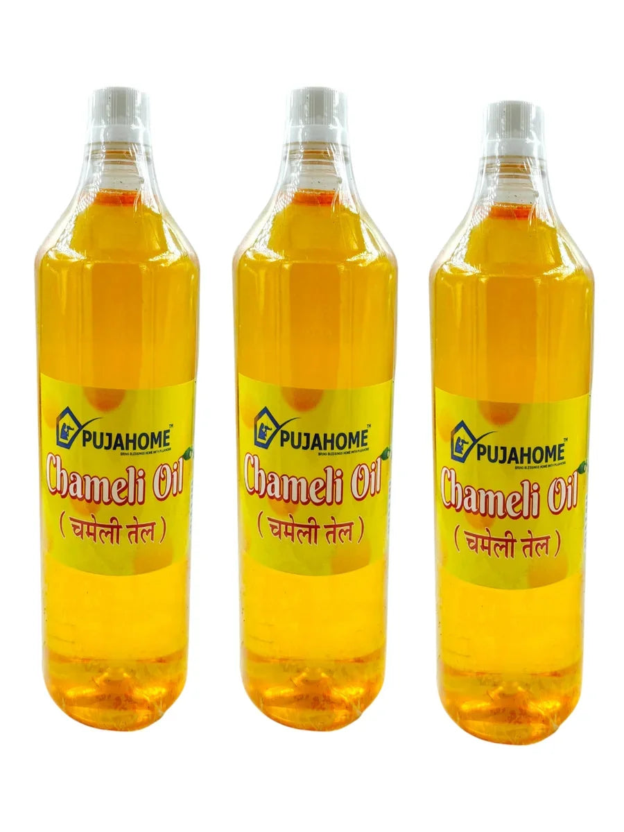 Pujhome Chameli Oil For Puja 1000 ml Bottle