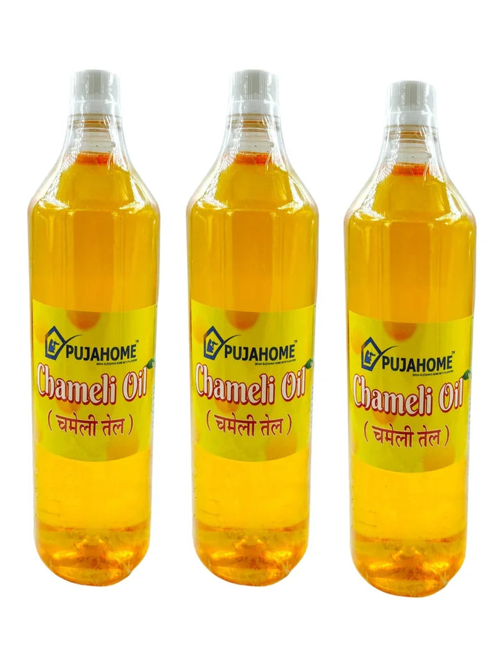 Pujhome Chameli Oil For Puja 1000 ml Bottle